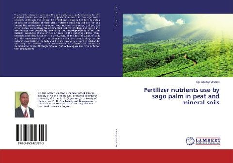 Fertilizer nutrients use by sago palm in peat and mineral soils