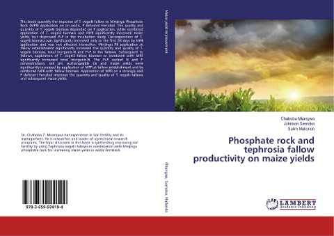 Phosphate rock and tephrosia fallow productivity on maize yields