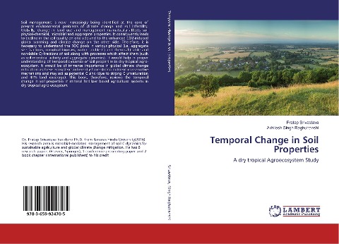 Temporal Change in Soil Properties: A dry tropical Agroecosystem Study
