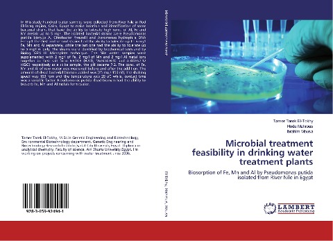Microbial treatment feasibility in drinking water treatment plants: Biosorption of Fe, Mn and Al by Pseudomonas putida isolated from River Nile in Egypt