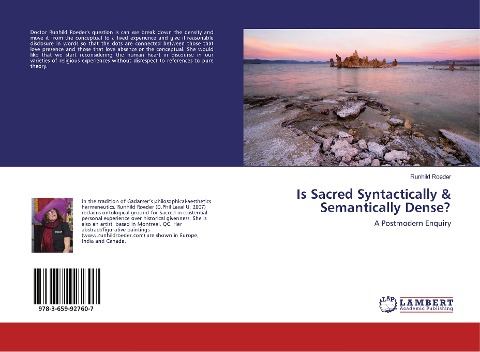 Is Sacred Syntactically & Semantically Dense?: A Postmodern Enquiry