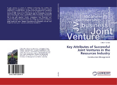 Key Attributes of Successful Joint Ventures in the Resources Industry: Construction Management