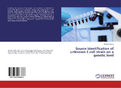 Source Identification of unknown E.coli strain on a genetic level