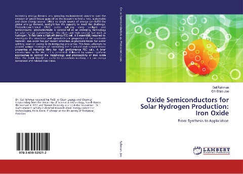 Oxide Semiconductors for Solar Hydrogen Production: Iron Oxide: From Synthesis to Application