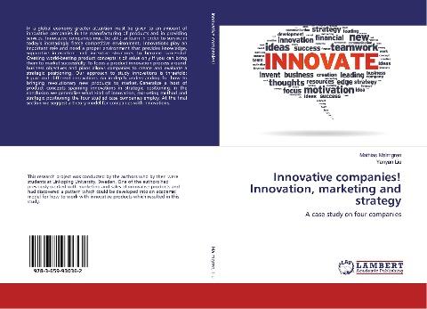 Innovative companies! Innovation, marketing and strategy: A case study on four companies