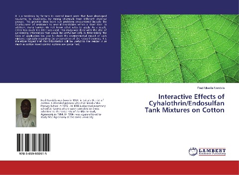 Interactive Effects of Cyhalothrin/Endosulfan Tank Mixtures on Cotton