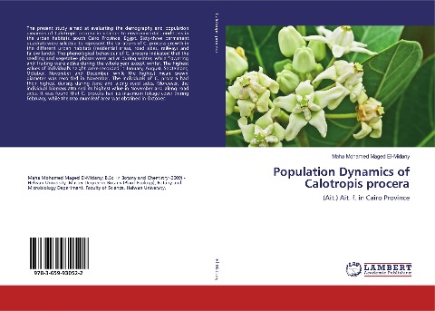 Population Dynamics of Calotropis procera: (Ait.) Ait. f. in Cairo Province