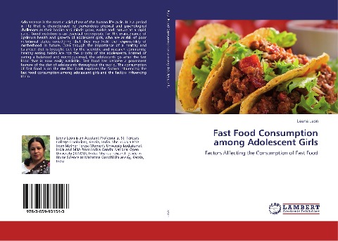 Fast Food Consumption among Adolescent Girls: Factors Affecting the Consumption of Fast Food