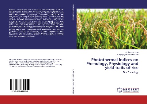 Photothermal Indices on Phenology, Physiology and yield traits of rice: Rice Phenology