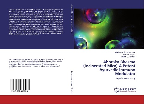 Abhraka Bhasma (Incinerated Mica)-A Potent Ayurvedic Immuno Modulator: Experimental study