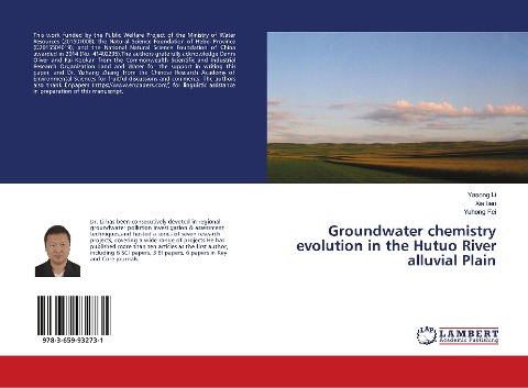 Groundwater chemistry evolution in the Hutuo River alluvial Plain