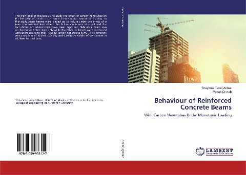 Behaviour of Reinforced Concrete Beams: With Carbon Nanotubes Under Monotonic Loading