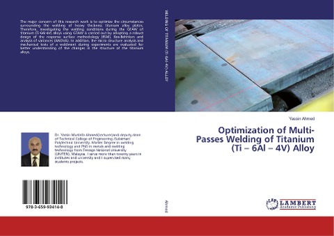 Optimization of Multi-Passes Welding of Titanium (Ti - 6Al - 4V) Alloy