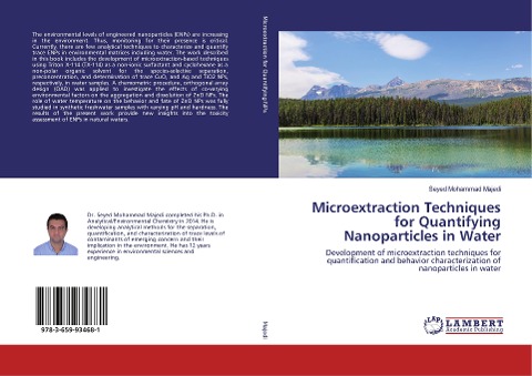 Microextraction Techniques for Quantifying Nanoparticles in Water: Development of microextraction techniques for quantification and behavior characterization of nanoparticles in water