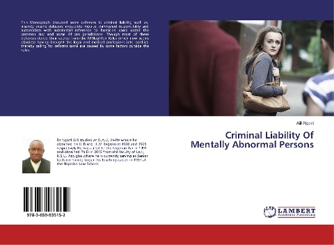 Criminal Liability Of Mentally Abnormal Persons