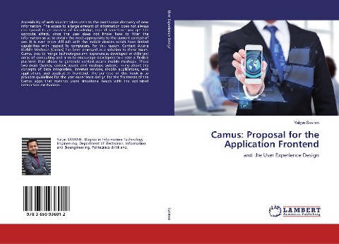 Camus: Proposal for the Application Frontend: and the User Experience Design
