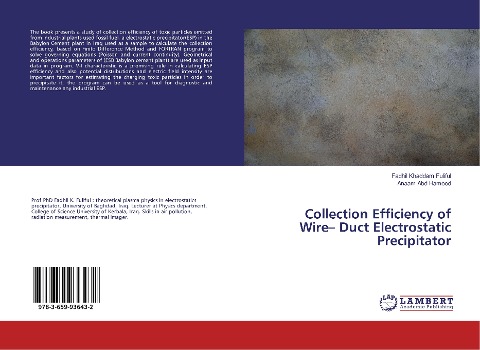 Collection Efficiency of Wire- Duct Electrostatic Precipitator