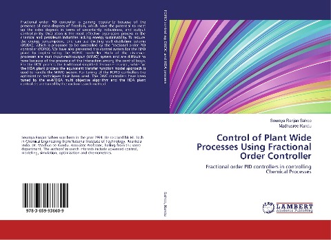 Control of Plant Wide Processes Using Fractional Order Controller: Fractional order PID controllers in controlling Chemical Processes