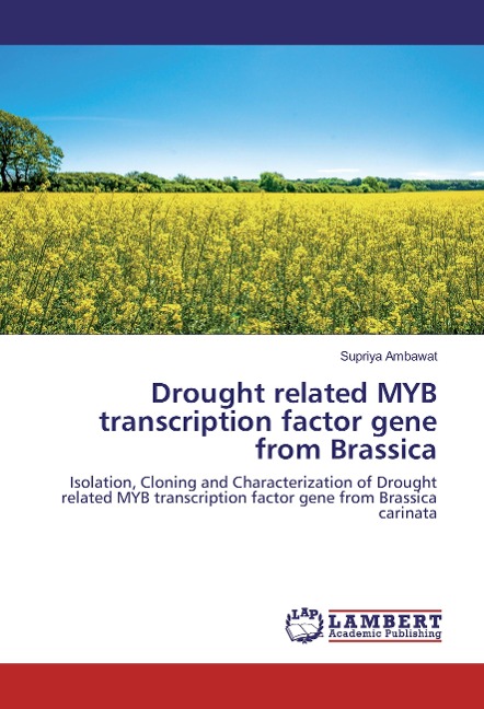 Drought related MYB transcription factor gene from Brassica: Isolation, Cloning and Characterization of Drought related MYB transcription factor gene from Brassica carinata
