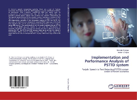 Implementation and Performance Analysis of PSTTD system: Punjabi Speech to Text Detection(PSTTD) system under different scenarios