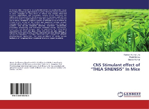 CNS Stimulant effect of THEA SINENSIS In Mice