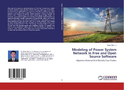 Modeling of Power System Network in Free and Open Source Software: Myanmar National Grid Stability Case Studies
