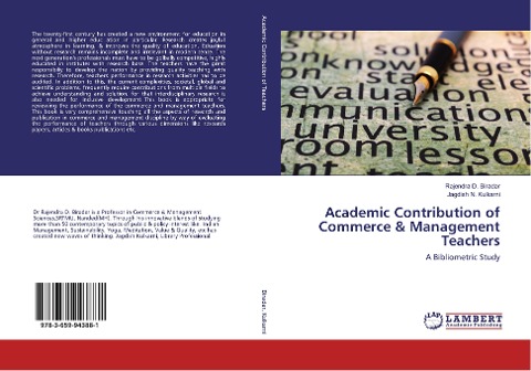 Academic Contribution of Commerce & Management Teachers: A Bibliometric Study