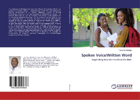 Spoken Voice/Written Word: Negotiating How We Hear/Read the Bible