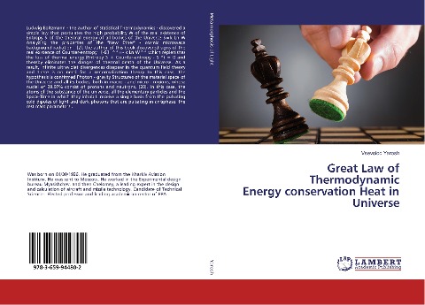 Great Law of Thermodynamic Energy conservation Heat in Universe