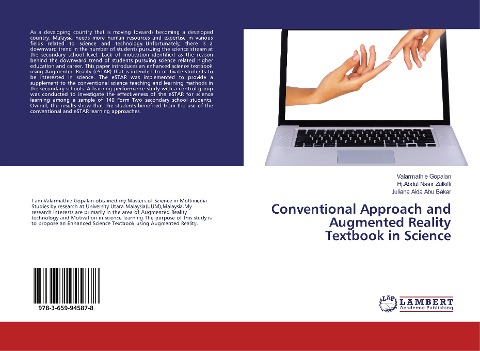 Conventional Approach and Augmented Reality Textbook in Science