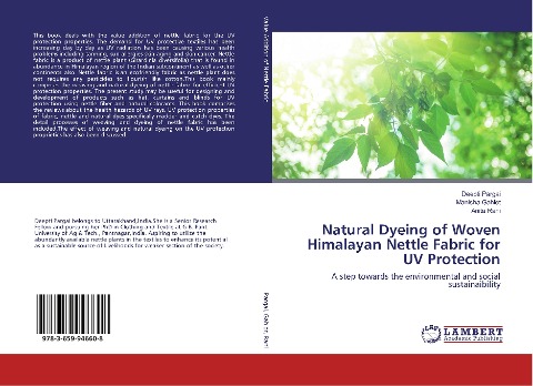 Natural Dyeing of Woven Himalayan Nettle Fabric for UV Protection: A step towards the environmental and social sustainaibility
