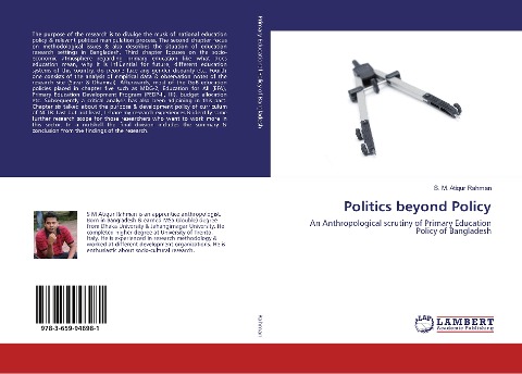 Politics beyond Policy: An Anthropological scrutiny of Primary Education Policy of Bangladesh