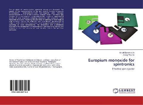 Europium monoxide for spintronics: Effective spin injector