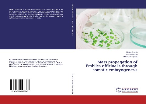 Mass propagation of Emblica officinalis through somatic embryogenesis