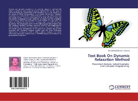 Text Book On Dynamic Relaxation Method: Theoretical Analysis, Solved Examples And Computer Programming