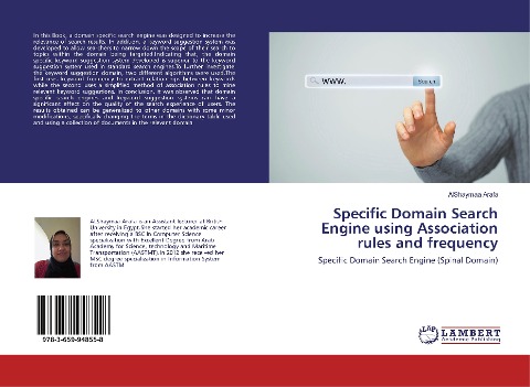 Specific Domain Search Engine using Association rules and frequency: Specific Domain Search Engine (Spinal Domain)