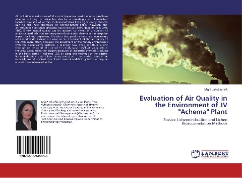 Evaluation of Air Quality in the Environment of JV Achema Plant: Passive Lichenoindication and Lichen Bioaccumulation Methods