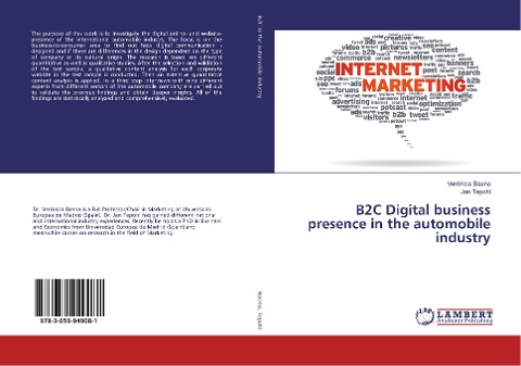 B2C Digital business presence in the automobile industry