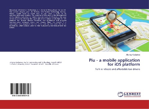 Piu - a mobile application for iOS platform: To hire reliable and affordable taxi drivers