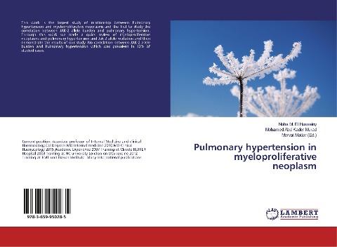 Pulmonary hypertension in myeloproliferative neoplasm