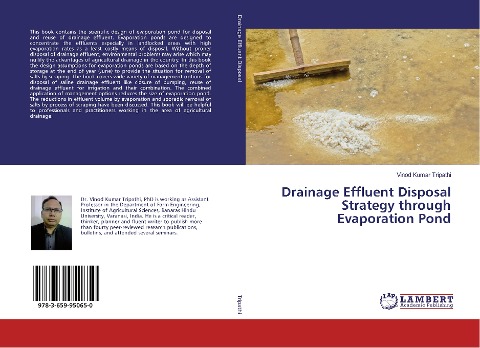 Drainage Effluent Disposal Strategy through Evaporation Pond