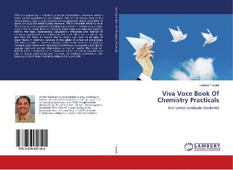 Viva Voce Book Of Chemistry Practicals: (For Under Graduate Students)
