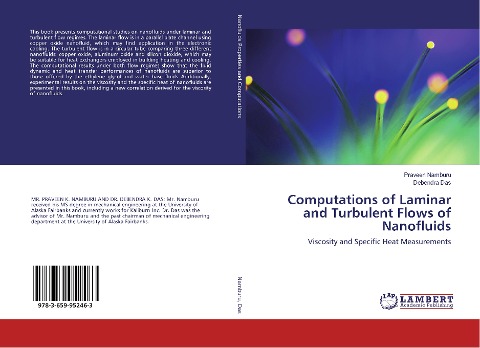 Computations of Laminar and Turbulent Flows of Nanofluids: Viscosity and Specific Heat Measurements