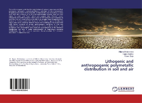 Lithogenic and anthropogenic polymetallic distribution in soil and air
