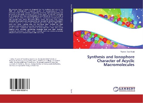 Synthesis and Ionophore Character of Acyclic Macromolecules