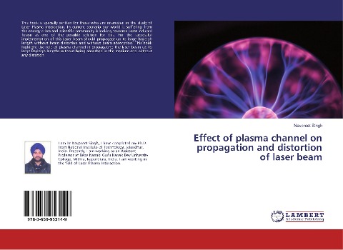 Effect of plasma channel on propagation and distortion of laser beam