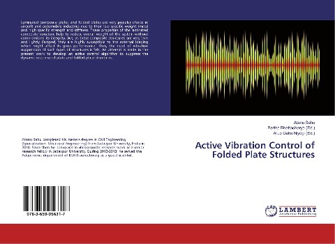 Active Vibration Control of Folded Plate Structures
