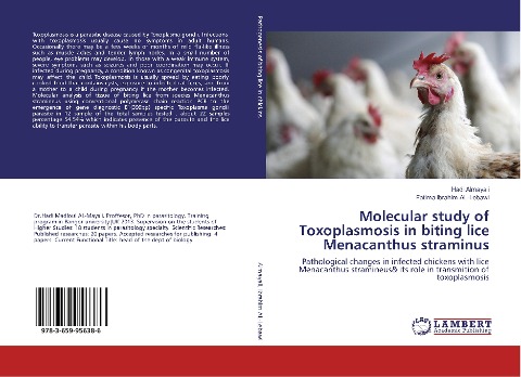 Molecular study of Toxoplasmosis in biting lice Menacanthus straminus: Pathological changes in infected chickens with lice Menacanthus stramineus& its role in transmition of toxoplasmosis