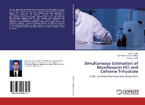 Simultaneous Estimation of Moxifloxacin HCl and Cefixime Trihydrate: In their combined pharmaceutical dosage form