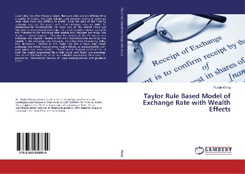 Taylor Rule Based Model of Exchange Rate with Wealth Effects